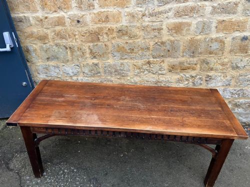 A PINE DINING TABLE - ADDITIONAL PHOTO 2