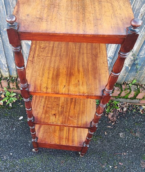 QUALITY 4TIER REGENCY WHAT NOT IN MAHOGANY - ADDITIONAL PHOTO 2