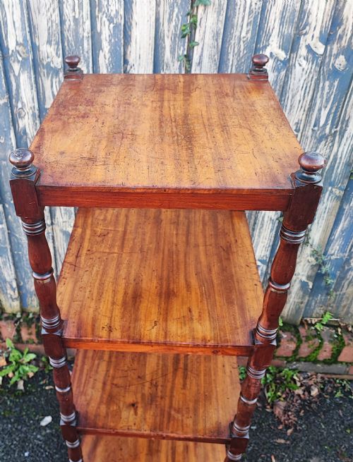 QUALITY 4TIER REGENCY WHAT NOT IN MAHOGANY - ADDITIONAL PHOTO 4