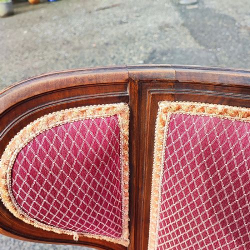 SUPERB FRENCH MAHOGANY WING ARMCHAIR - ADDITIONAL PHOTO 8