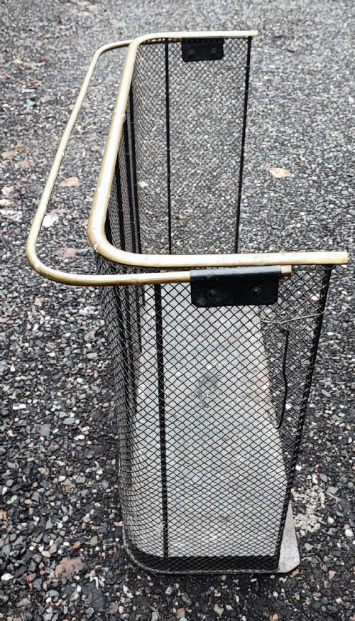 ANTIQUE NURSERY FENDER WITH CLOTHES RAIL - ADDITIONAL PHOTO 3