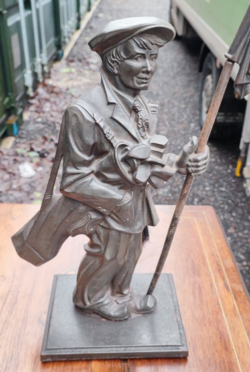 UNUSUAL ANTIQUE GOLFER COMPANION SET - ADDITIONAL PHOTO 1