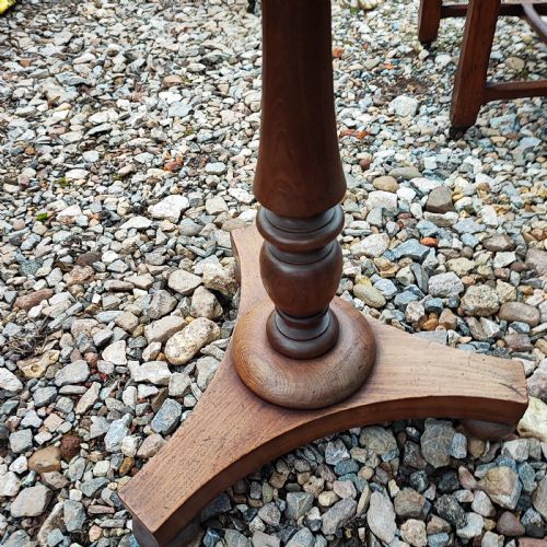 FINE REGENCY MARBLE TOP LAMP OR SIDE TABLE - ADDITIONAL PHOTO 4