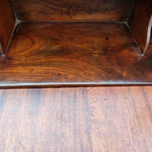ANTIQUE FRENCH KING WOOD AND MARQUETRY BUREAU - ADDITIONAL PHOTO 2