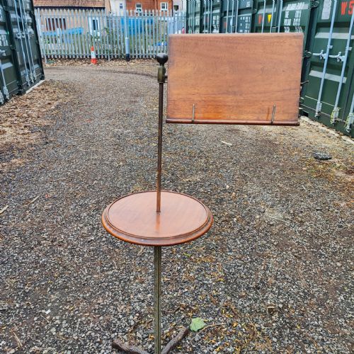 ANTIQUE CARTERS FULLY ADJUSTABLE READING TABLE - ADDITIONAL PHOTO 3
