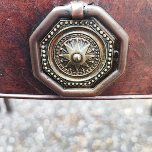 FINE GEORGIAN SERPENTINE MAHOGANY TEA TABLE - ADDITIONAL PHOTO 2