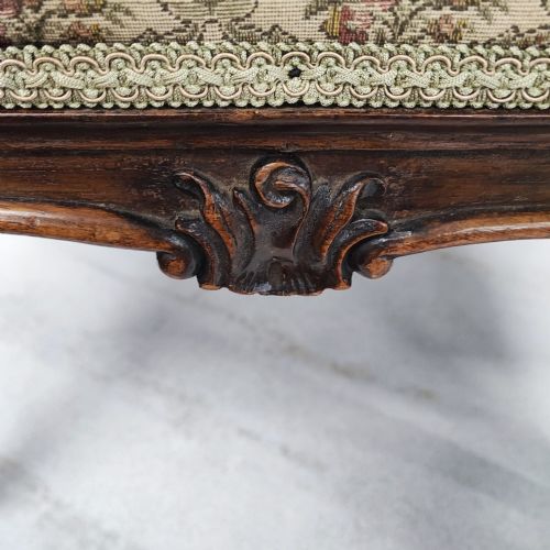 QUALITY VICTORIAN ROSEWOOD STOOL - ADDITIONAL PHOTO 4