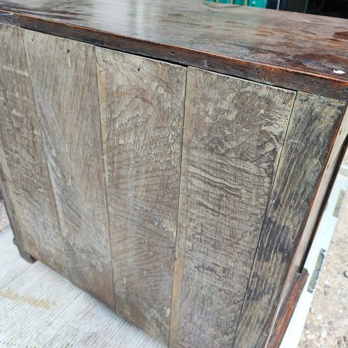 QUALITY ANTIQUE OAK JACOBEAN CHEST OF DRAWERS - ADDITIONAL PHOTO 3