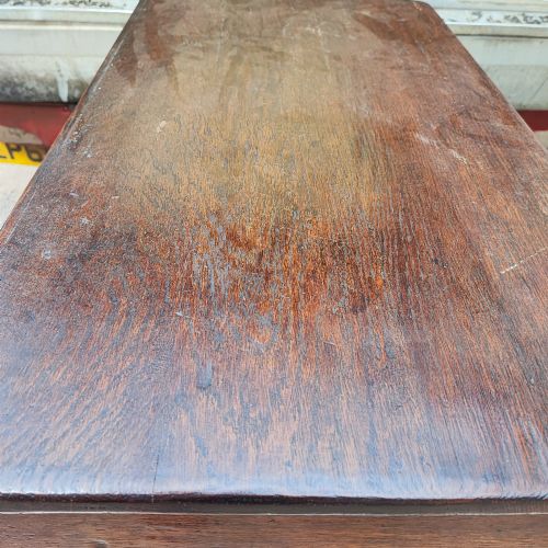 QUALITY ANTIQUE OAK JACOBEAN CHEST OF DRAWERS - ADDITIONAL PHOTO 4