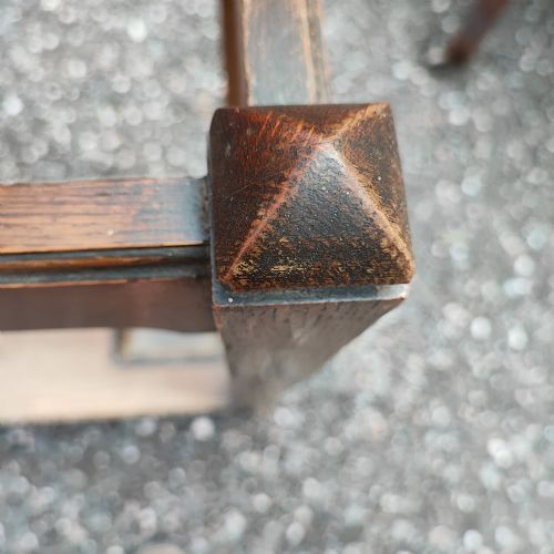 A VICTORIAN OAK HALLSTAND - ADDITIONAL PHOTO 2