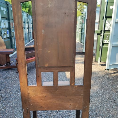 A VICTORIAN OAK HALLSTAND - ADDITIONAL PHOTO 3