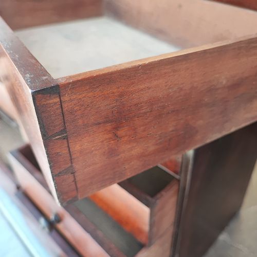 SUPERB REGENCY MAHOGANY WATCH MAKERS CHEST - ADDITIONAL PHOTO 3