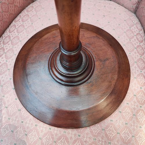 SMALL EDWARDIAN MAHOGANY WINE TABLE - ADDITIONAL PHOTO 1