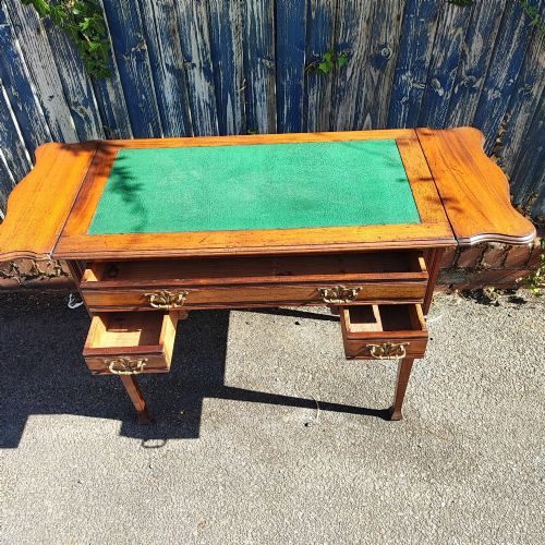 A Small Writing Table with Drop Side Flaps