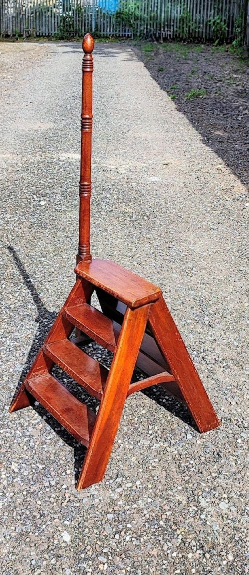 Mahogany Library Steps