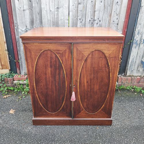 Antique Mahogany 2 Door Cupboard