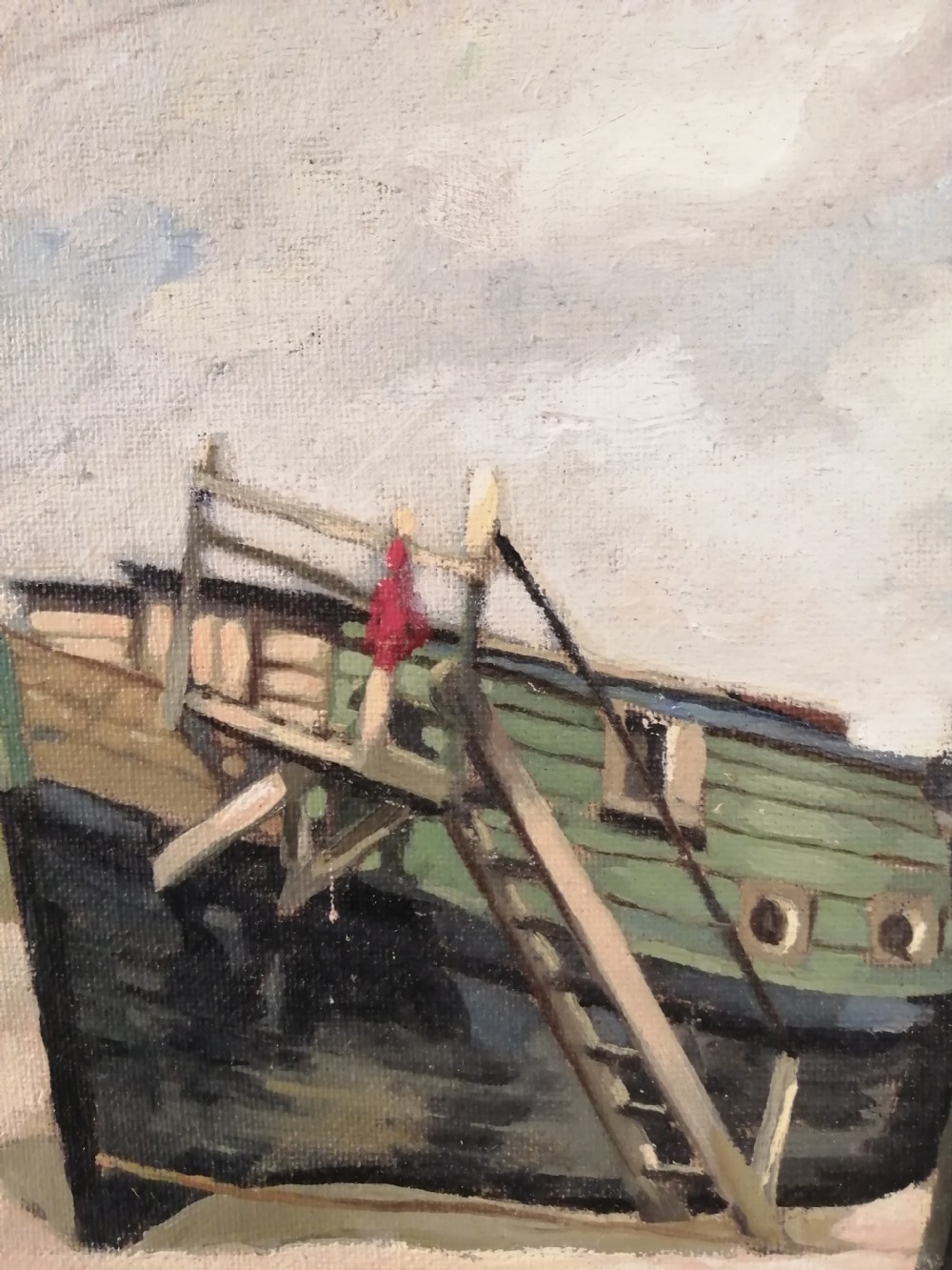 Oil ,St Ives Cornwall. 1930. View III