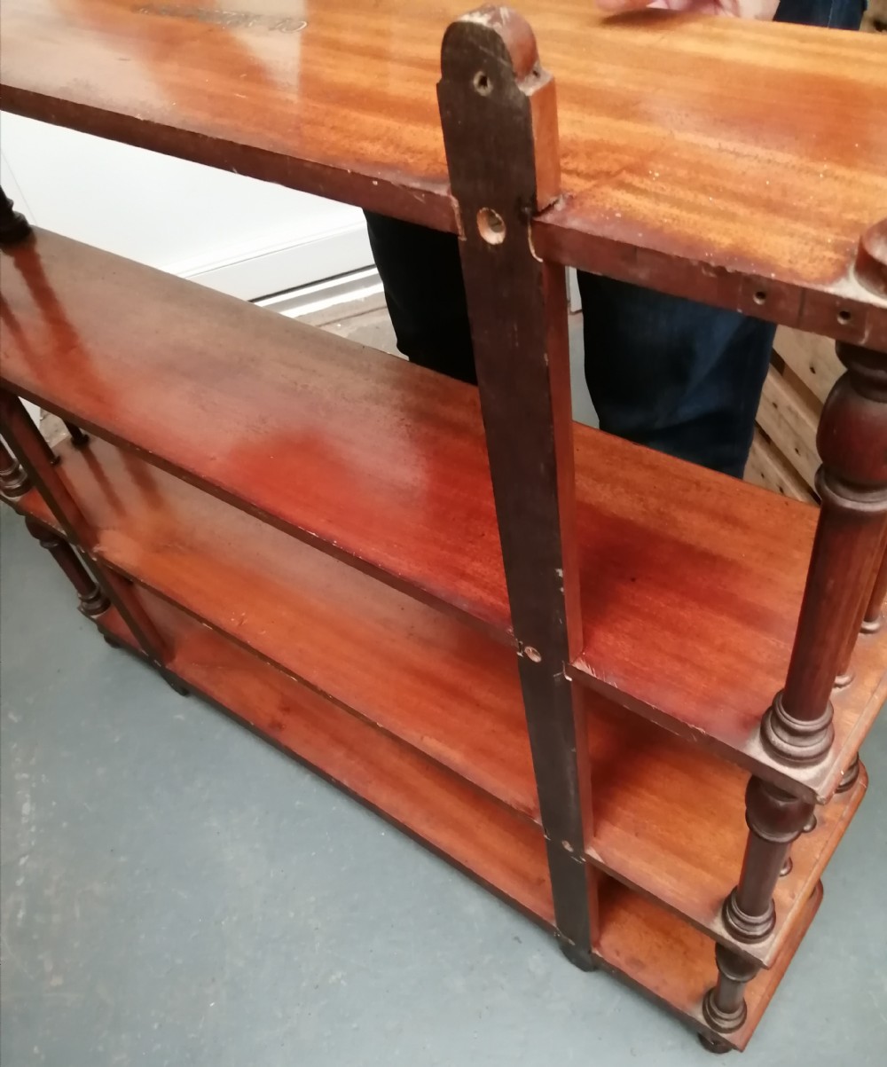 A fine country house regency hanging shelf  View V
