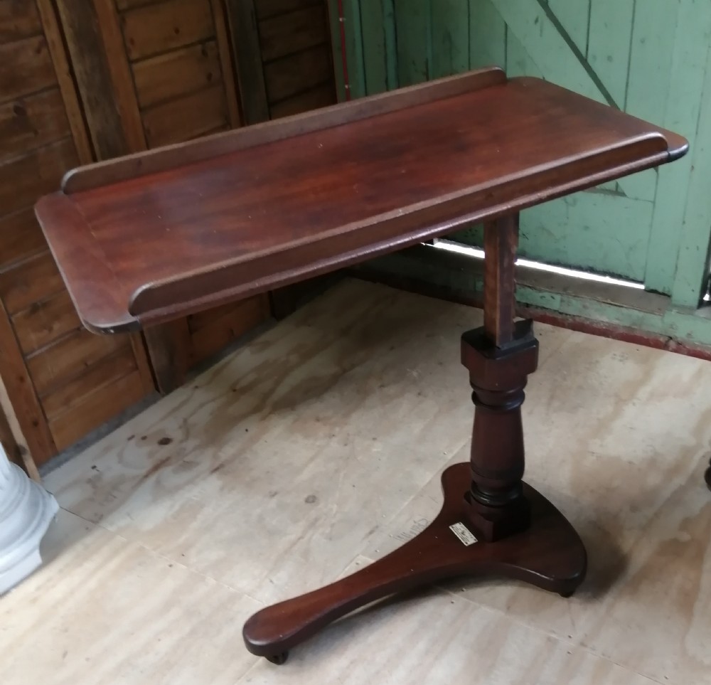 Victorian Carter's of London adjustable reading table 