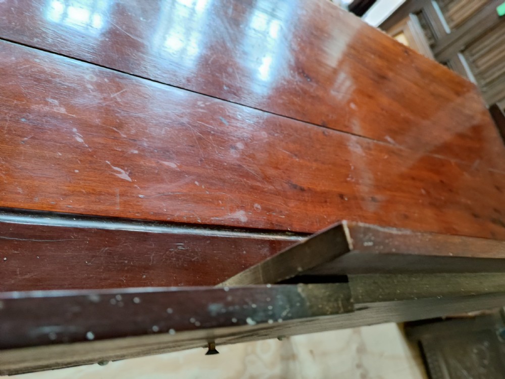 An Irish regency mahogany server sideboard. View III