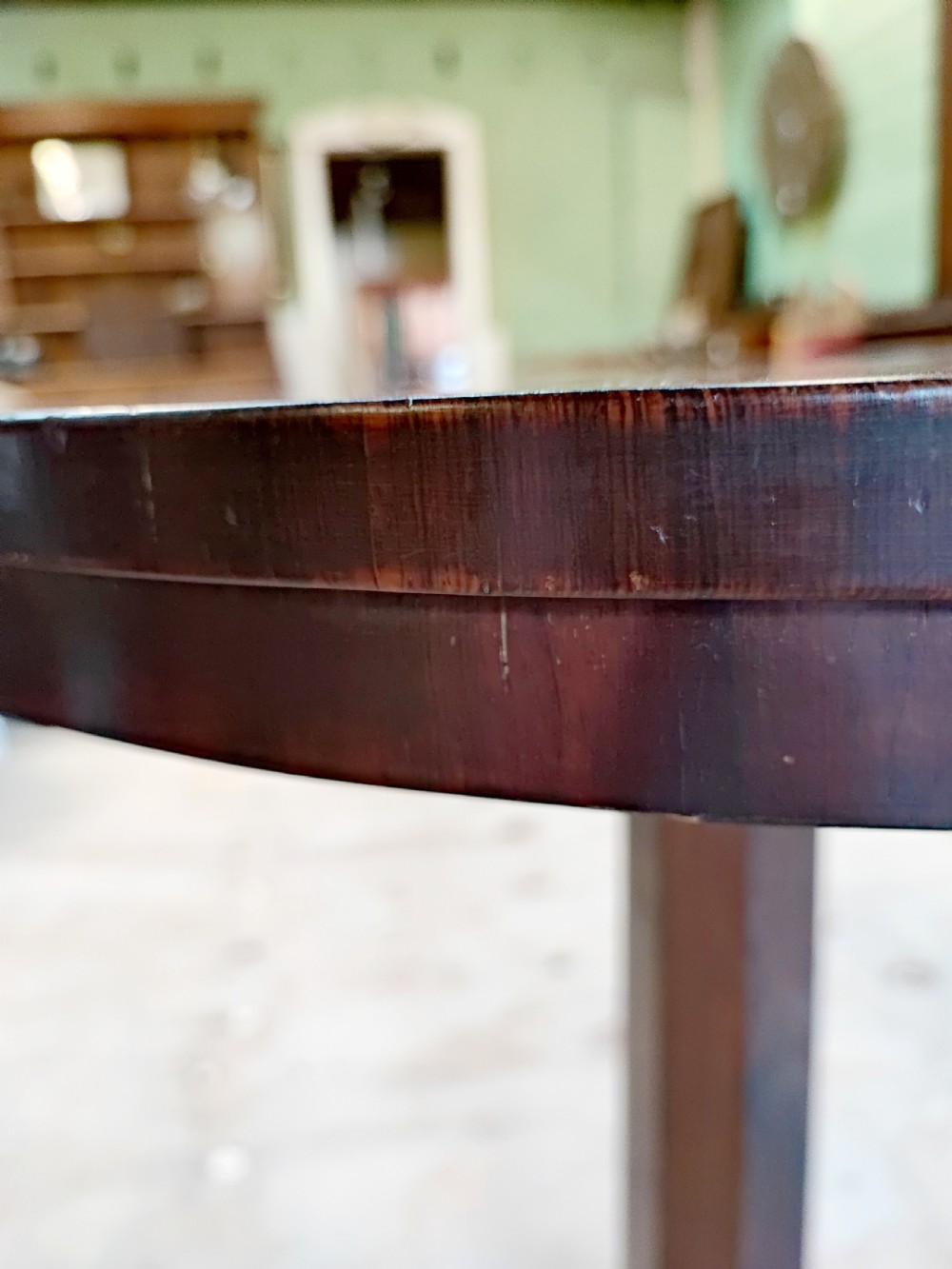 A Regency rosewood wine or lamp table. View IV