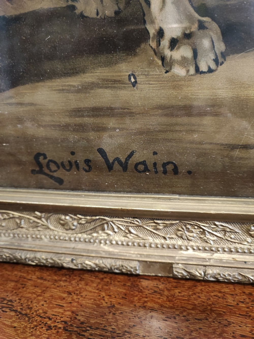 Large Louis Wain print  View V