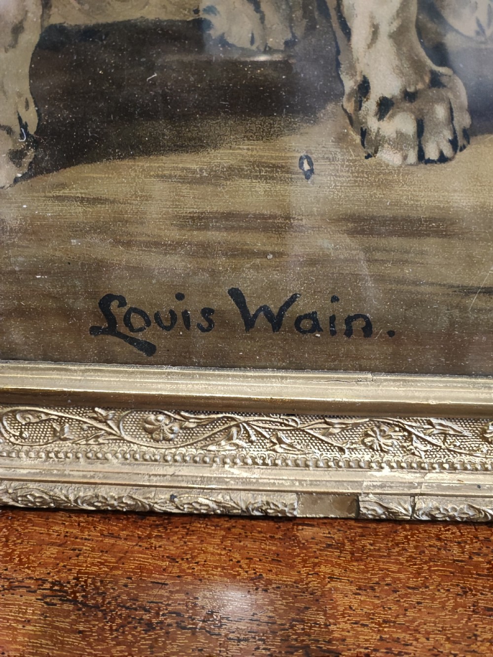 Large Louis Wain print  View XIV