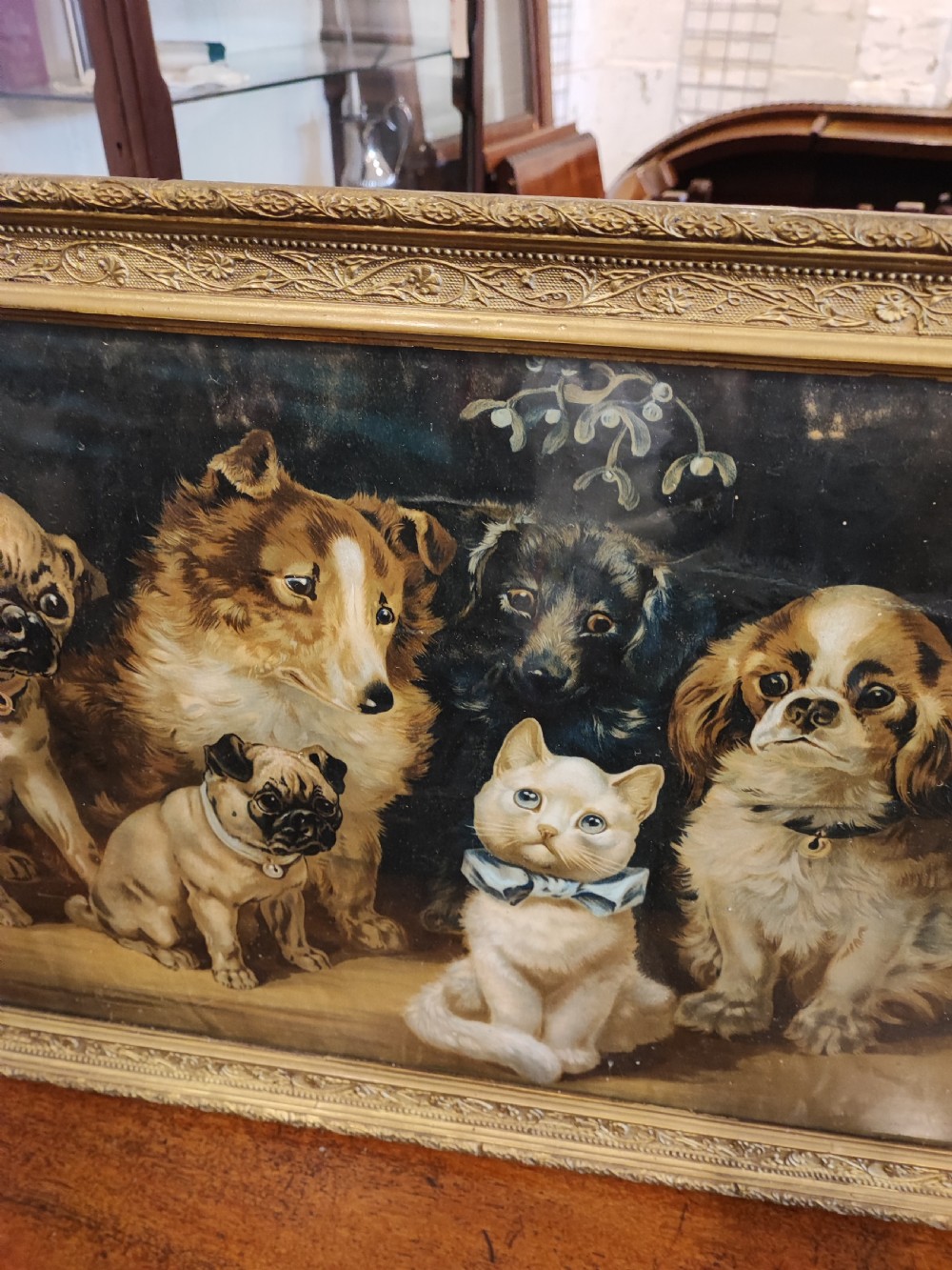Large Louis Wain print  View XVI