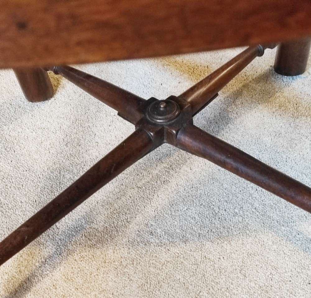 Regency mahogany desk armchair. View VI