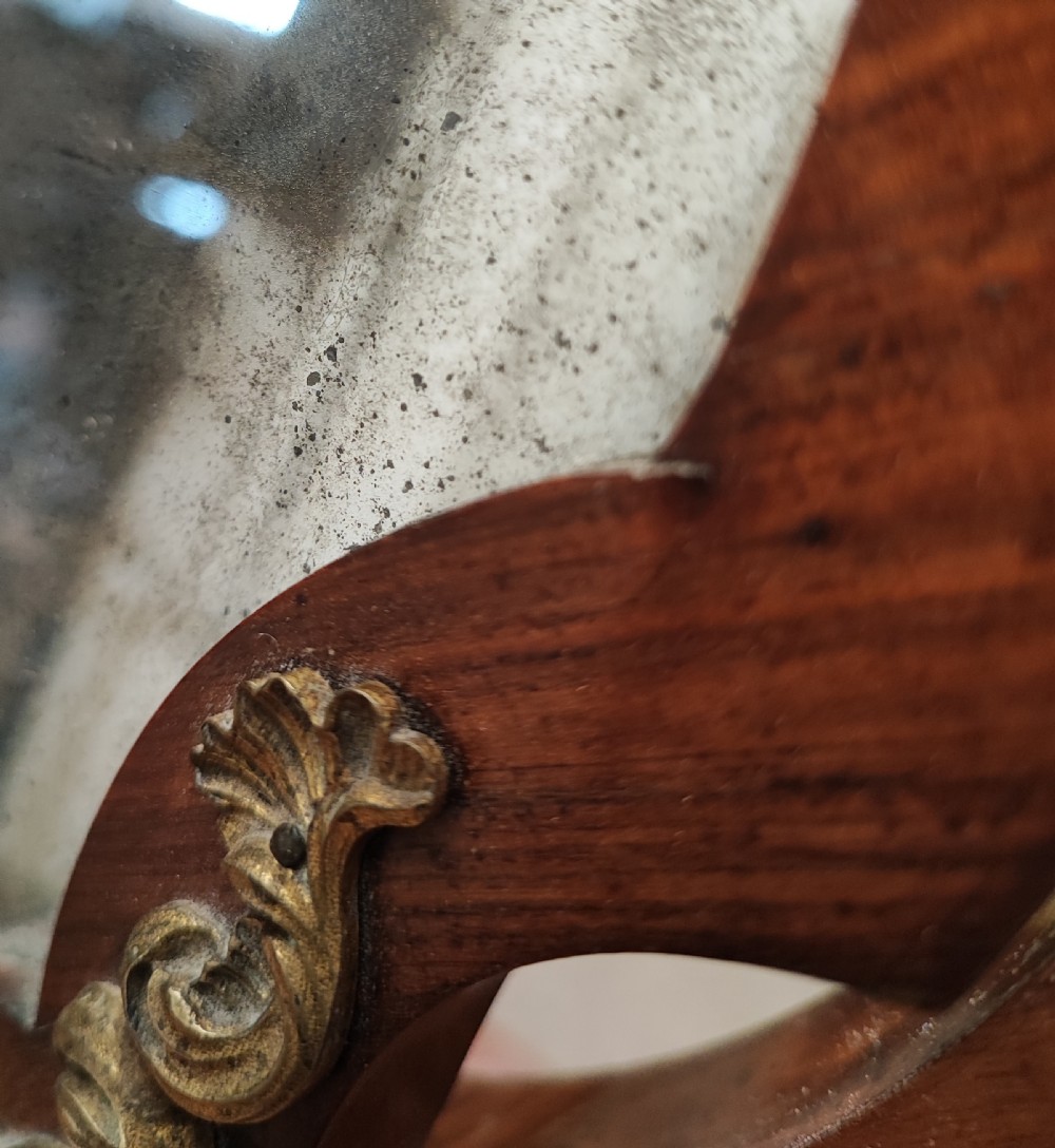 A fine French Kingwood and ormolu dressing mirror. View X