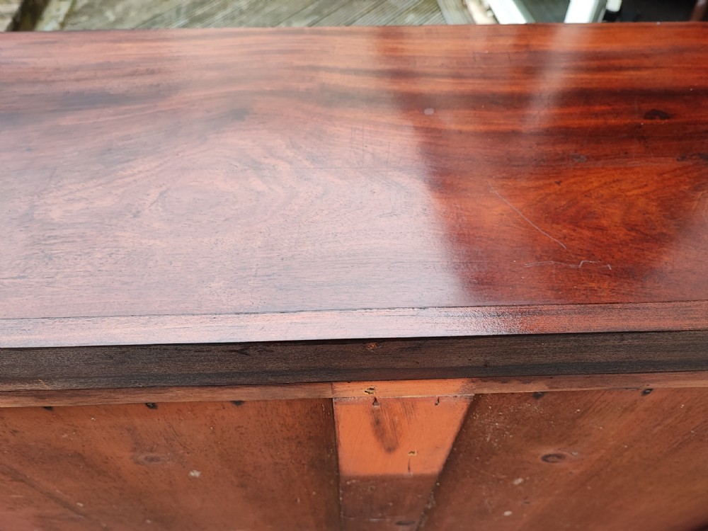 A quality Victorian mahogany 2 door side cabinet, chiffonier. View IV