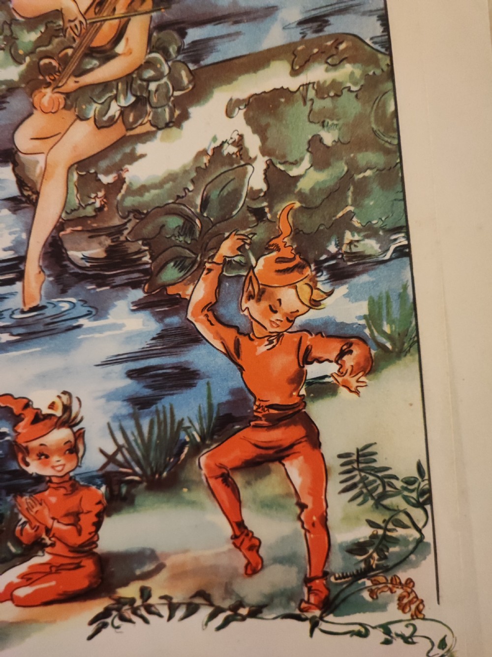 A beautifully illustrated children's book, A Day in Fairyland. View VII