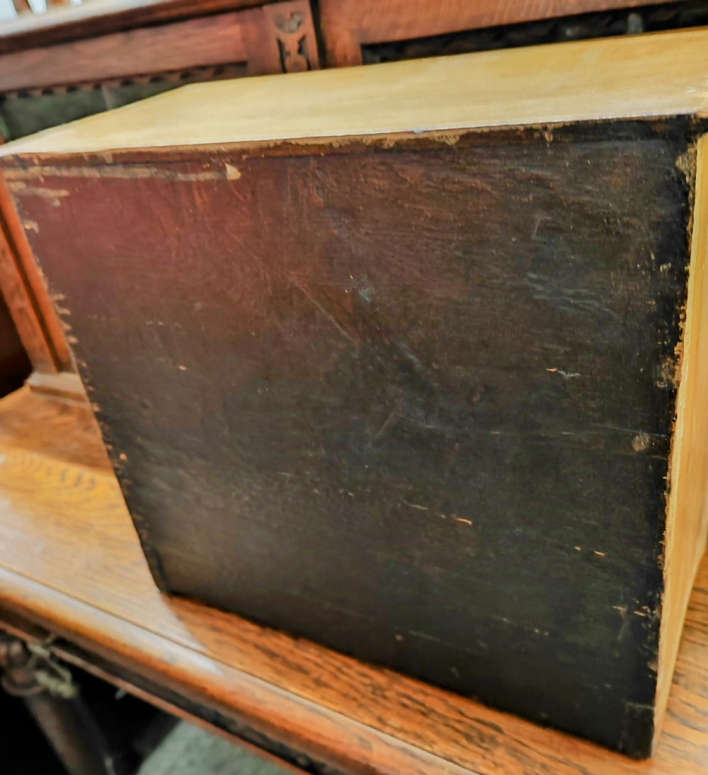 19c miniature pine chest of drawers. View VII