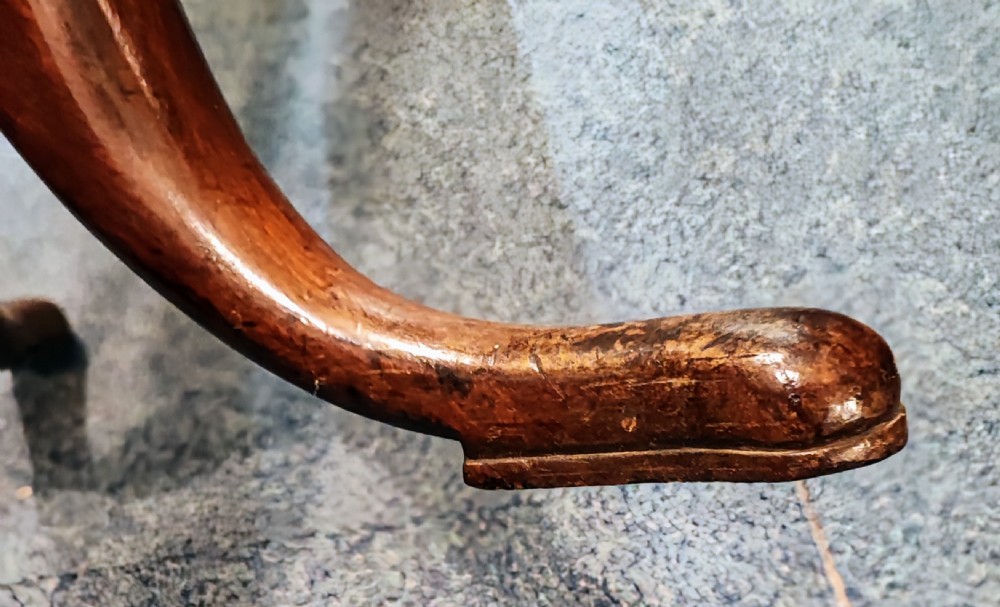 Tall Georgian mahogany torchere  View IV