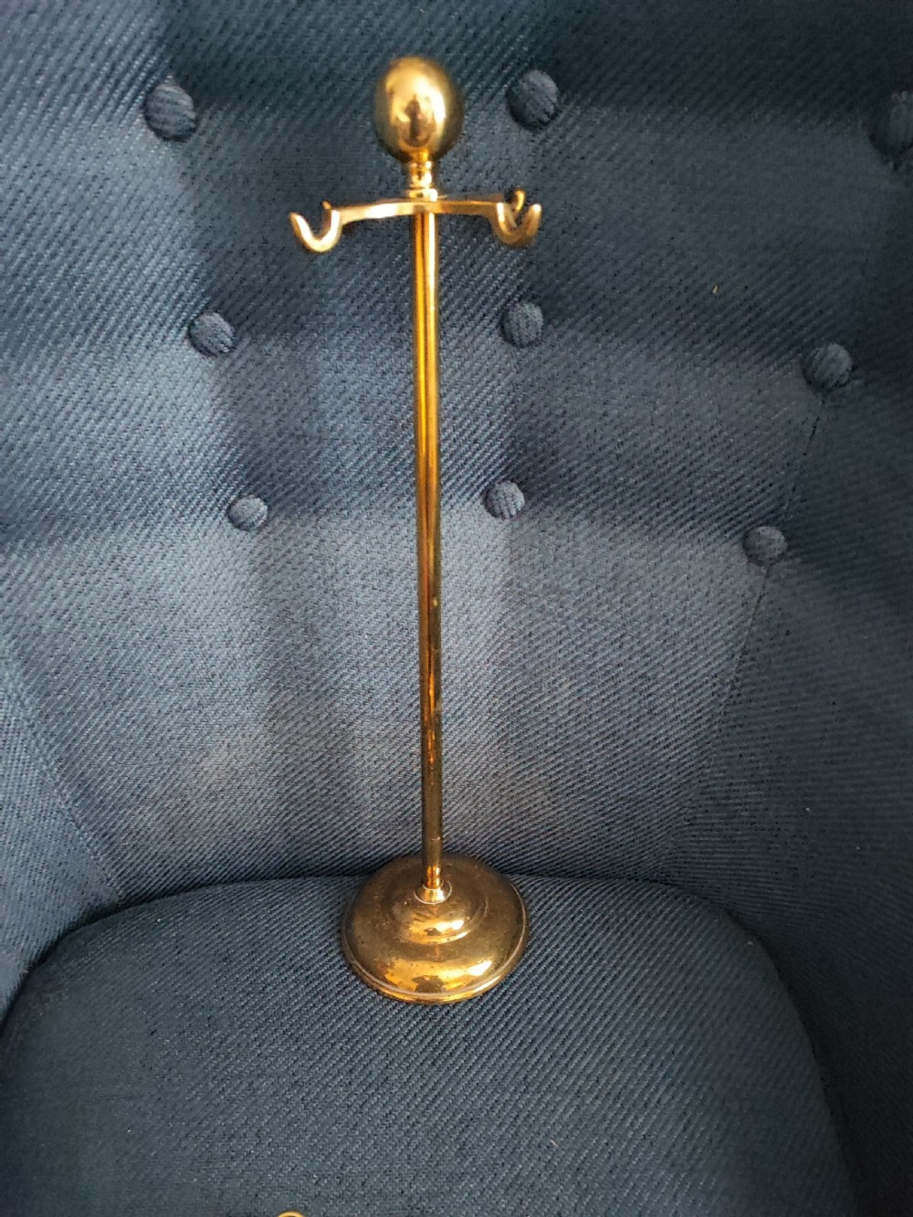 Victorian brass companion set of fire irons  View VII