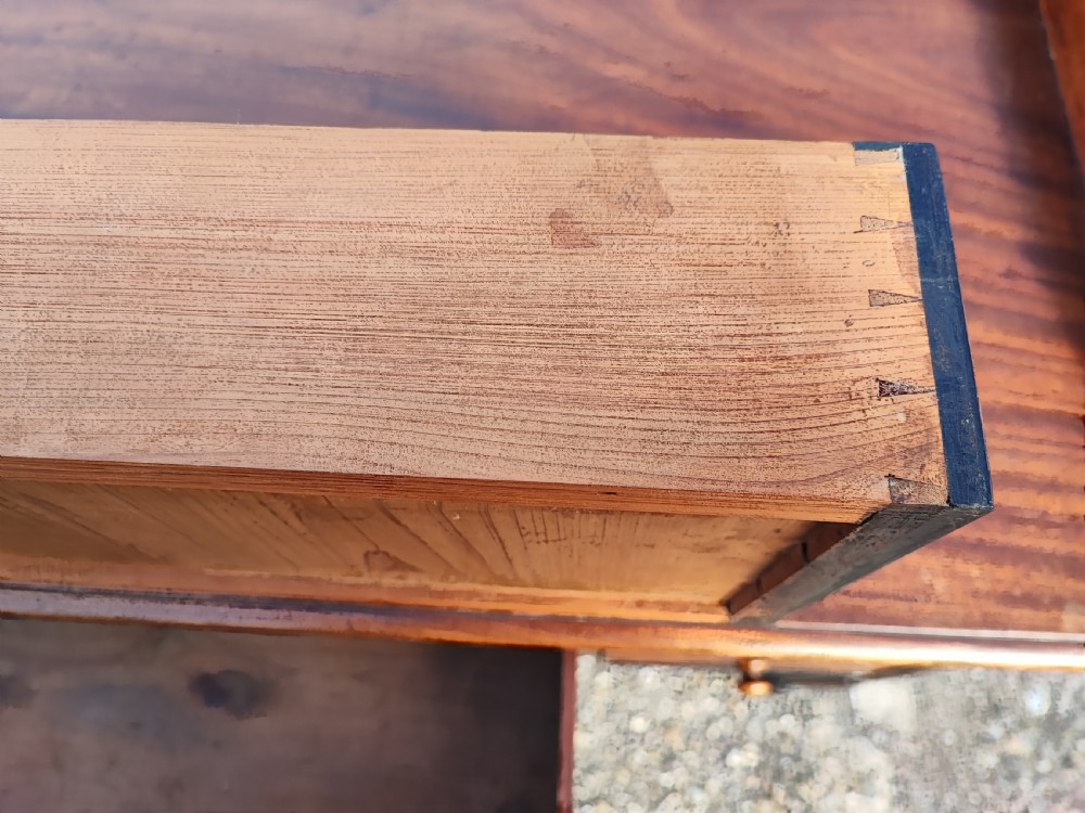 Superb Regency mahogany writing table. View XII
