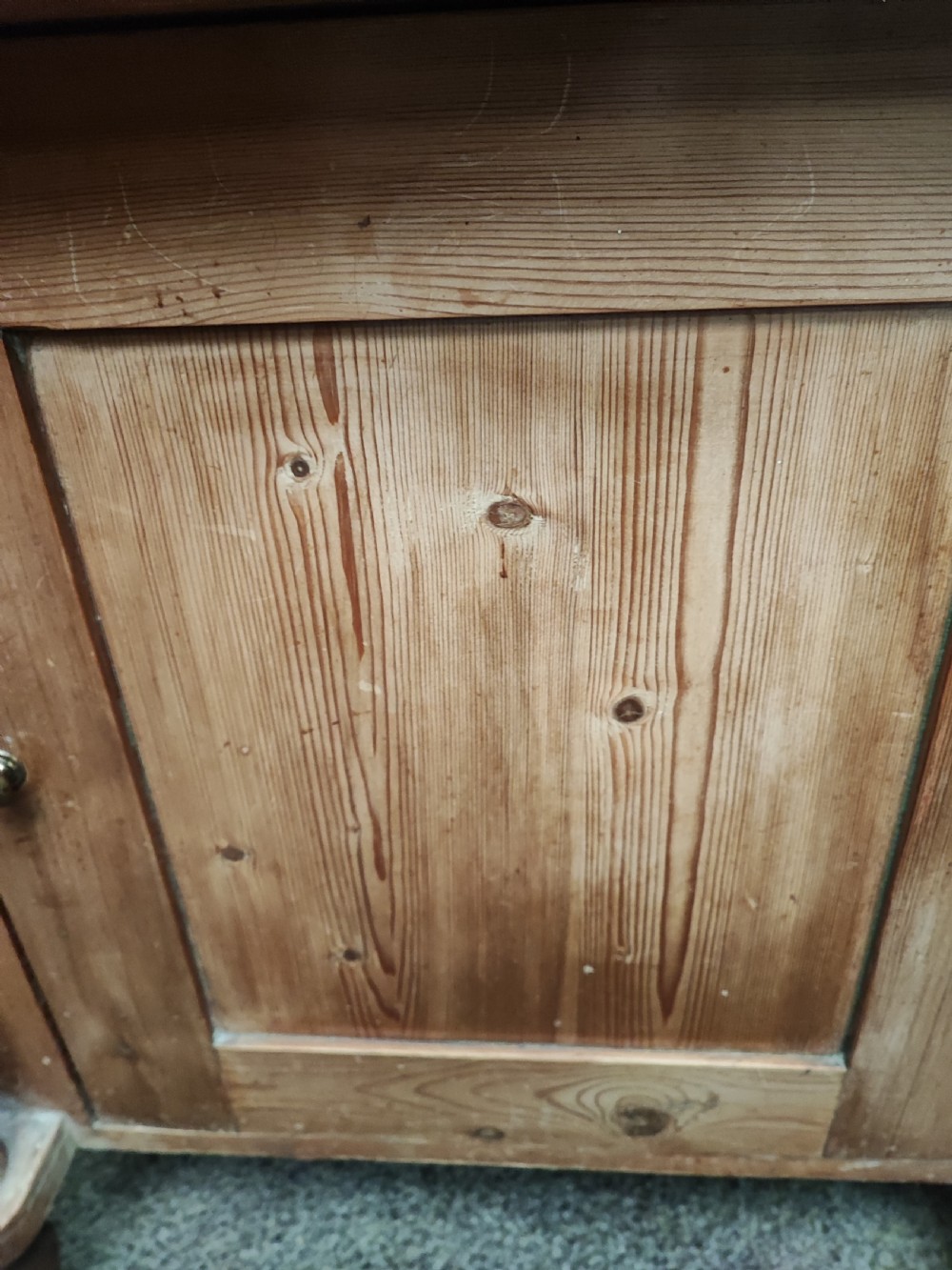 Small Regency pine side cabinet or chiffonier. View VII