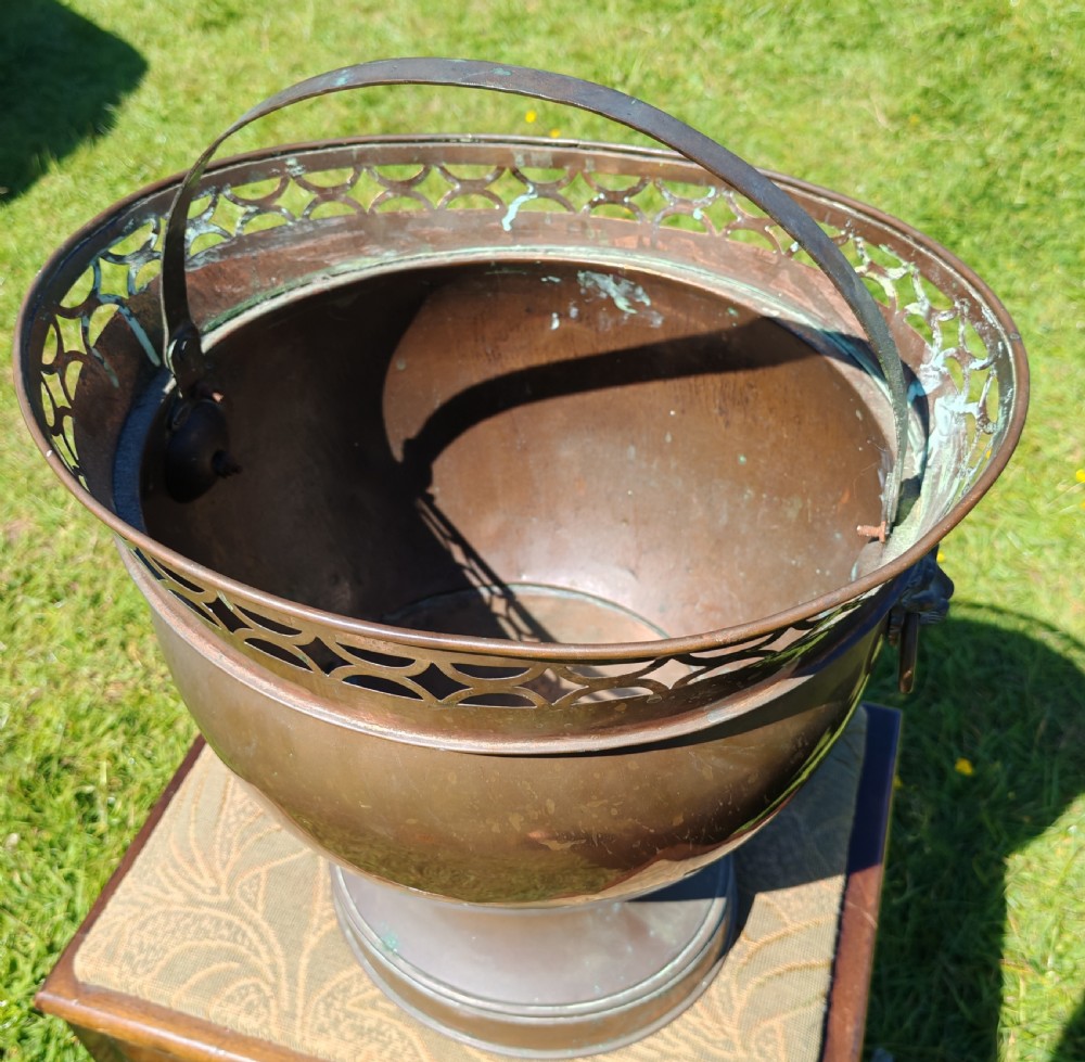 Regency copper planter  View V