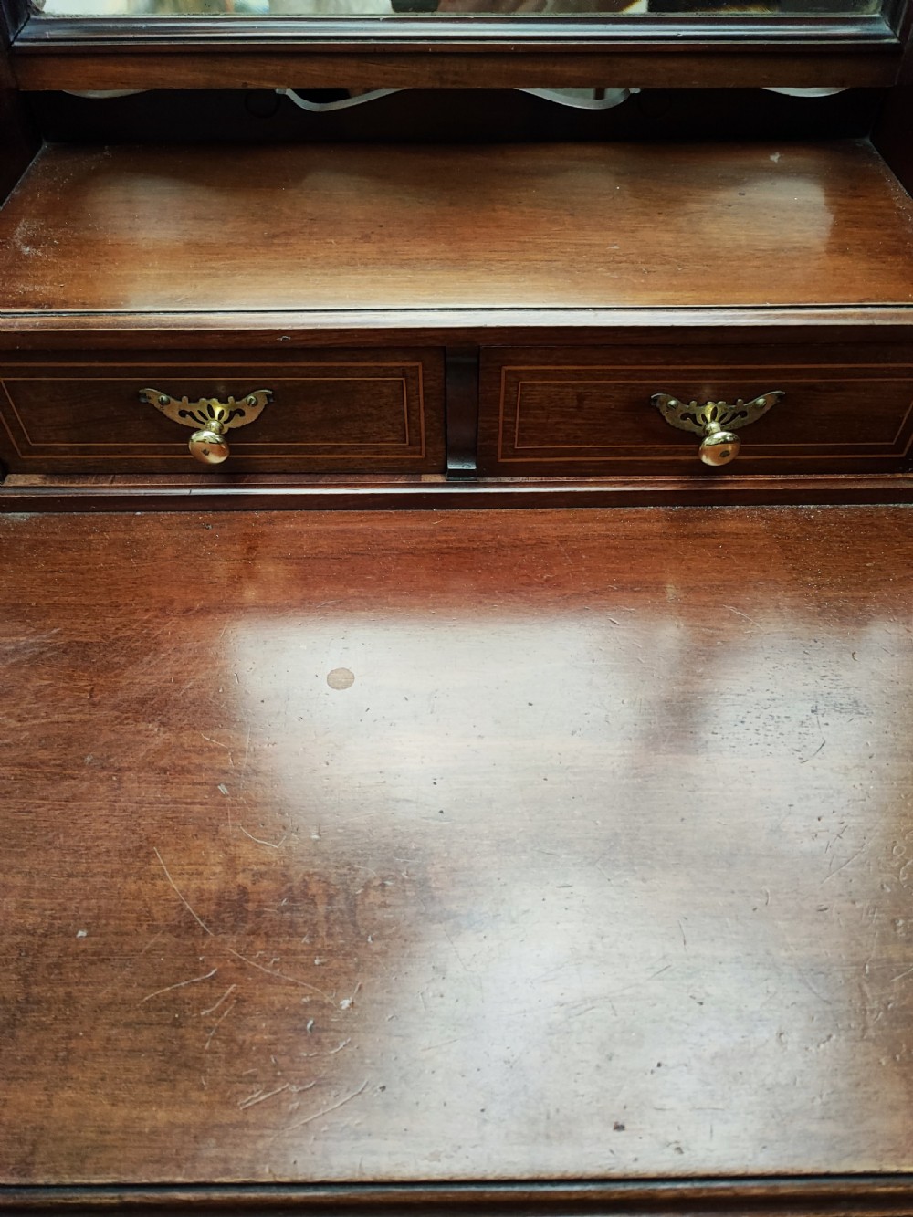 Edwardian inlaid chest dressing table. View VI