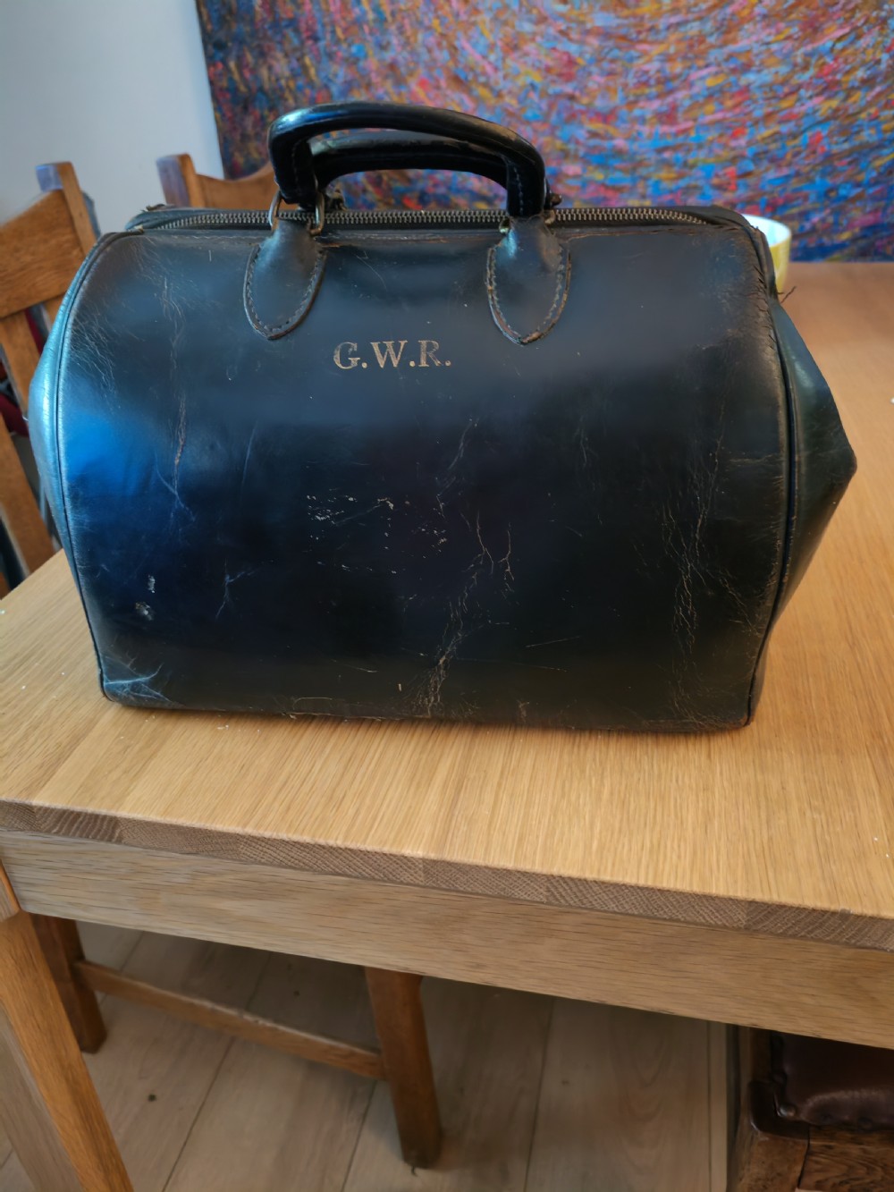 Gwr leather bag 