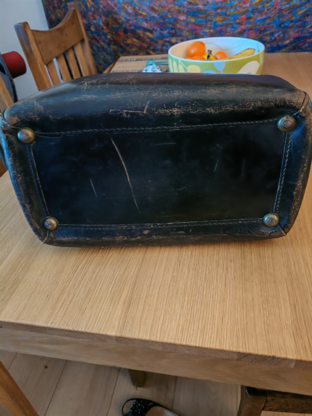 Gwr leather bag  View V