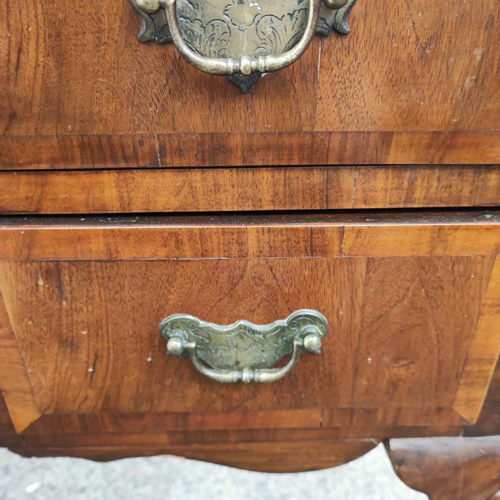 Antique walnut writing desk View III