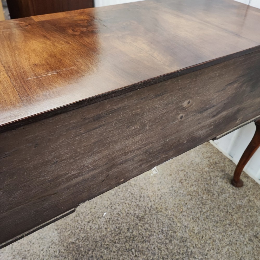 Antique walnut writing desk View VI
