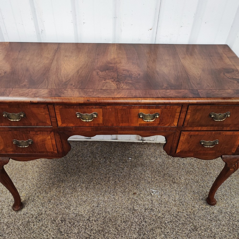 Antique walnut writing desk View VIII