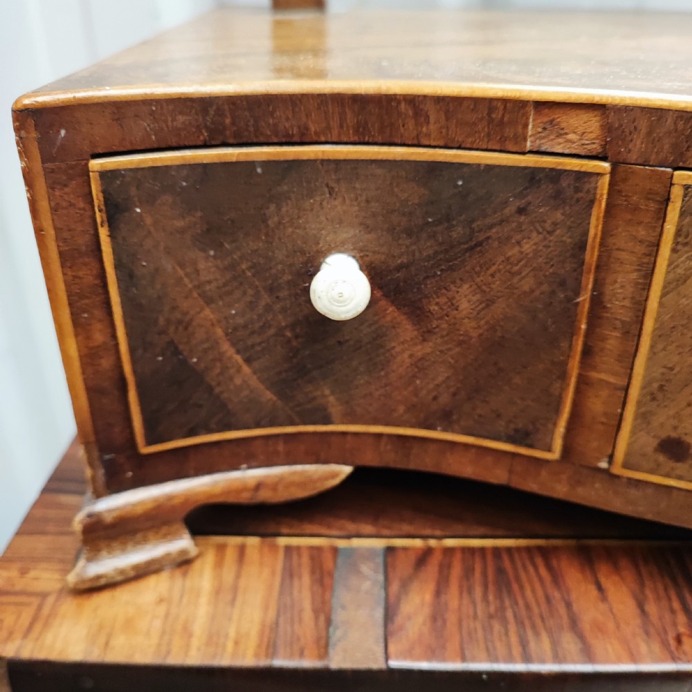 Quality Georgian mahogany dressing mirror  View VII