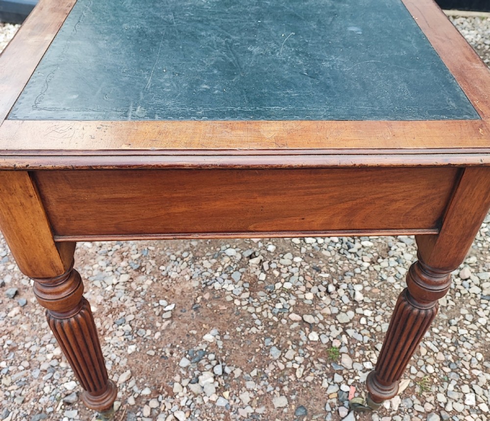 Antique mahogany writing table View III