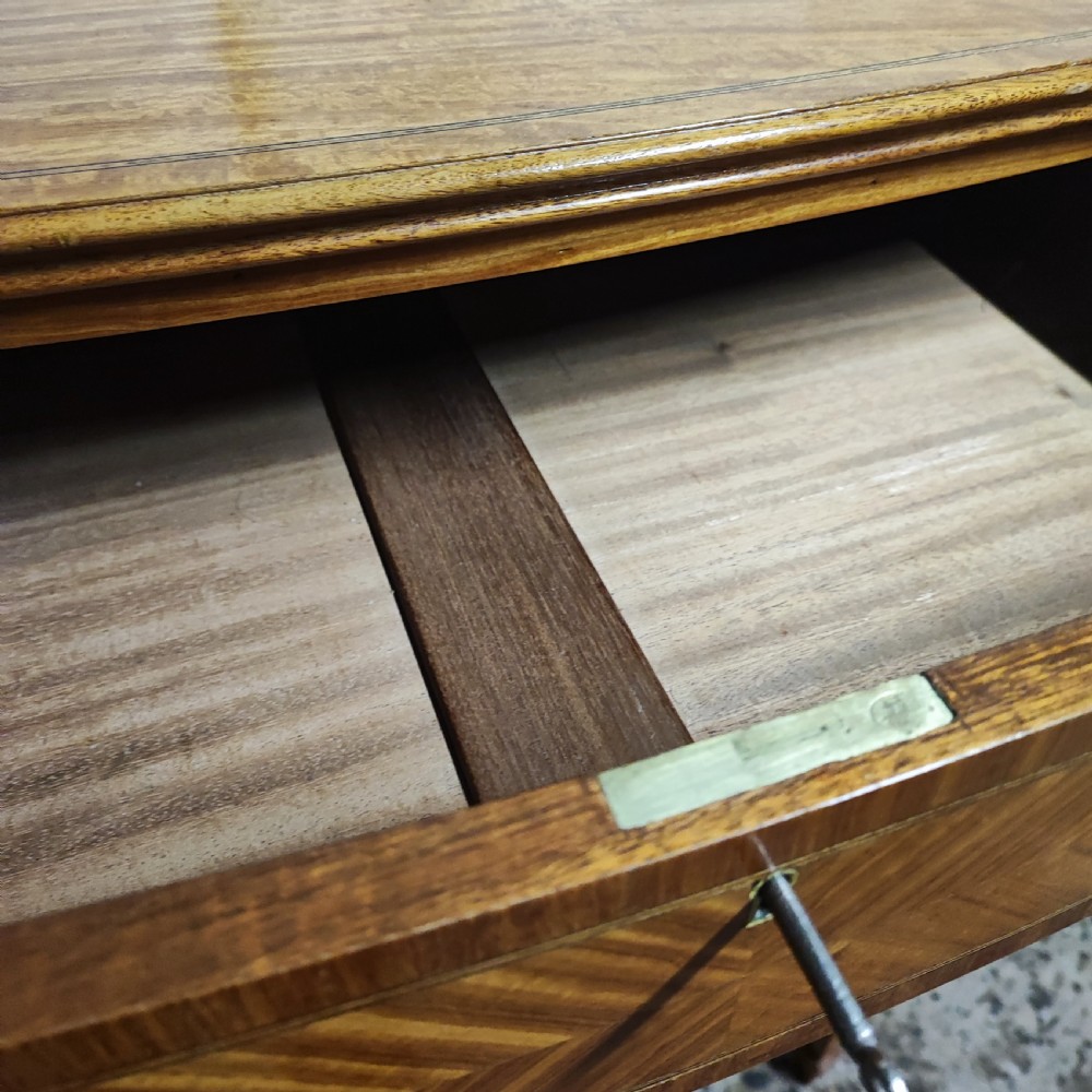 Superb Edwardian satin wood chest of drawers View II