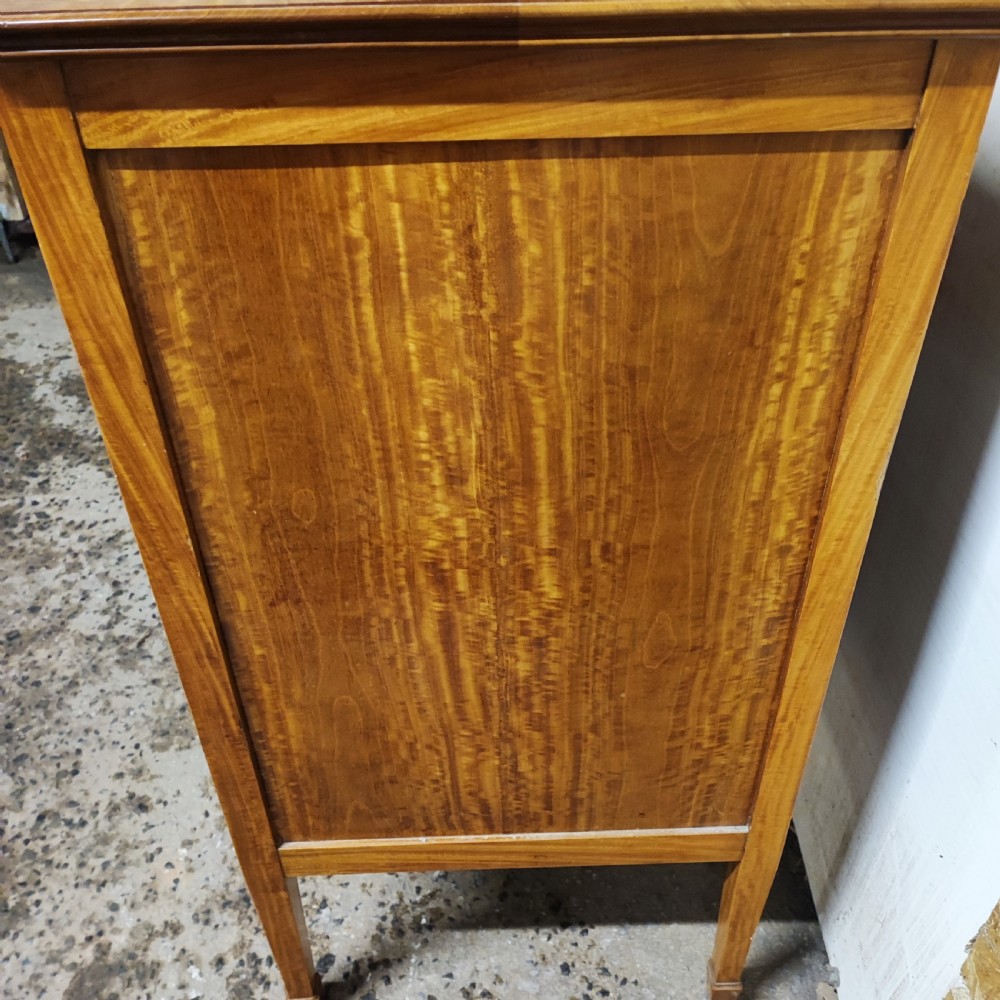 Superb Edwardian satin wood chest of drawers View VIII