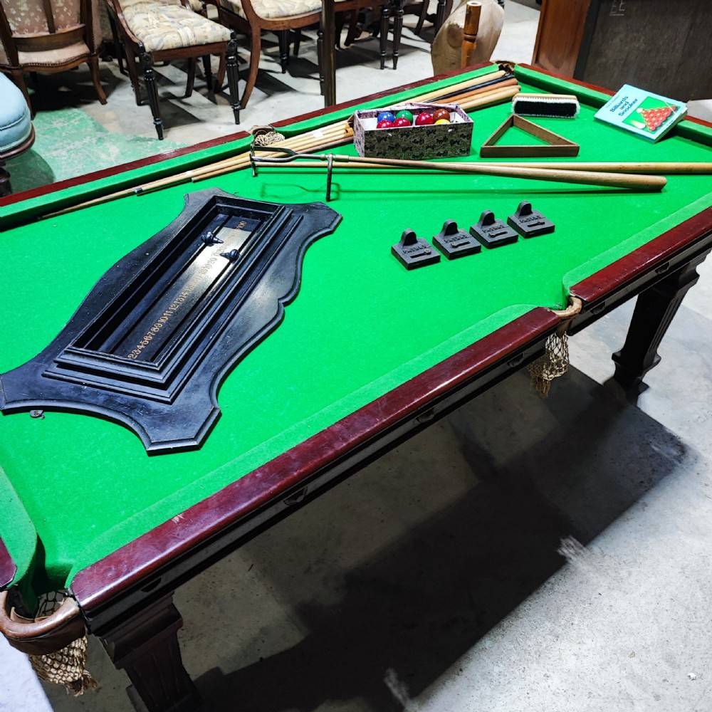 Reilly snooker dining table View IX