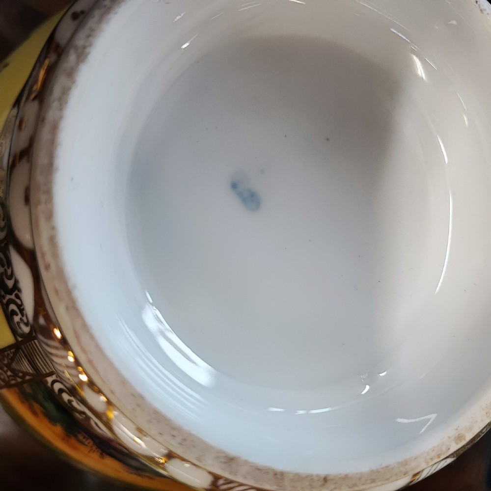 Superb pair of Dresden vases View X